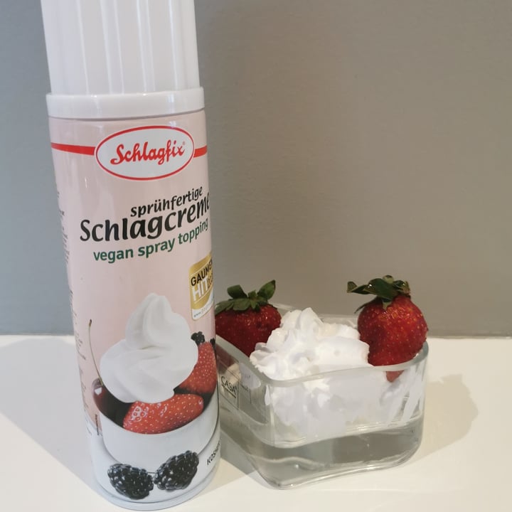 photo of Schlagfix Sprühfertige Schlagcreme shared by @malaff on  12 May 2022 - review