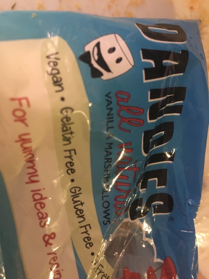 photo of Dandies Vegan Vanilla Marshmallows shared by @veganlefay on  26 Mar 2020 - review