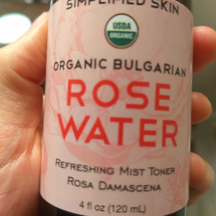 photo of Simplified skin Organic Bulgarian rose water shared by @jzbreunig on  12 Jun 2020 - review