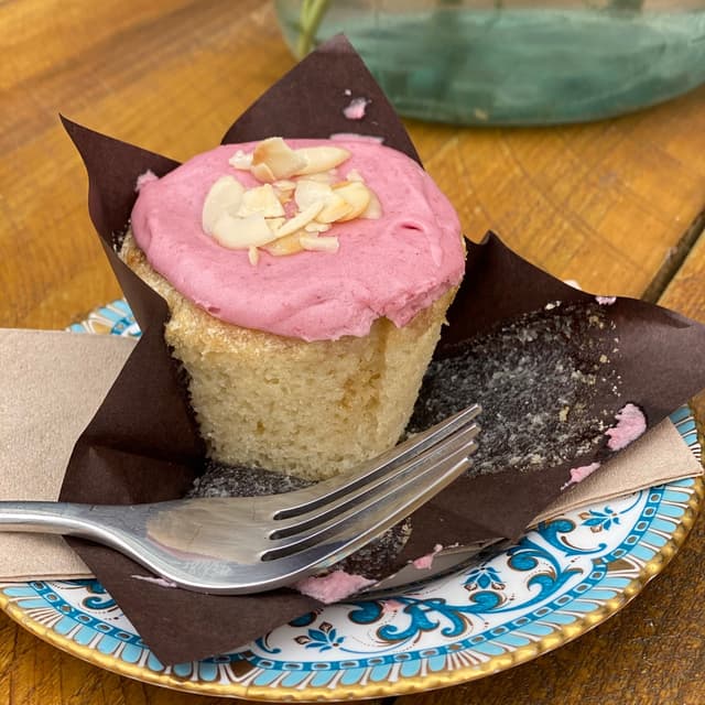 Photo of the dish “Cherry Bakewell Muffin”