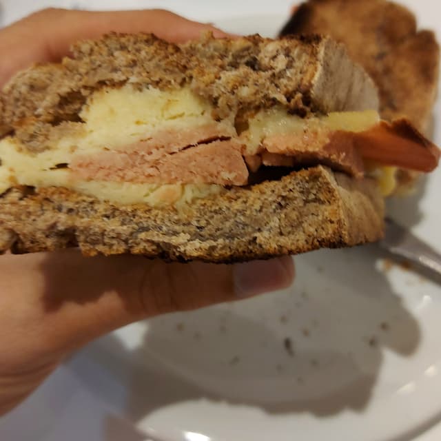 Photo of the dish “Tostado De Jamón Y Muzzalmendras”