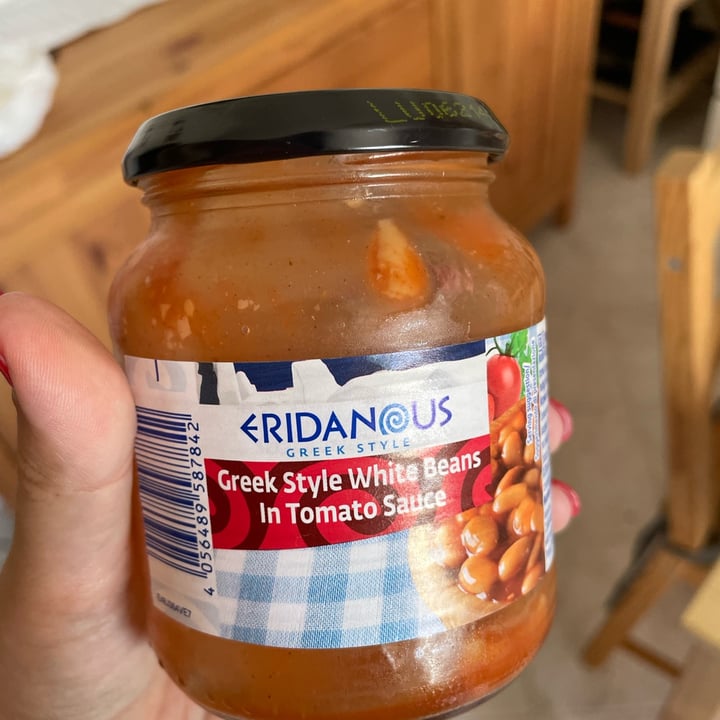 review photo of Eridanous greek style White Beans In Tomato Sauce shared by @ninettaveg on 15 Jul 2022 - review