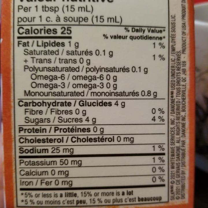 review photo of Silk Silk Almond Creamer Pumpkin Spice shared by @lexi-pie on 29 Sep 2021 - review