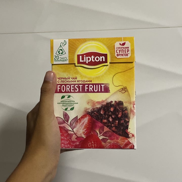 photo of Lipton Lipton Forest Fruits Black Tea shared by @ilya444 on  21 Mar 2022 - review