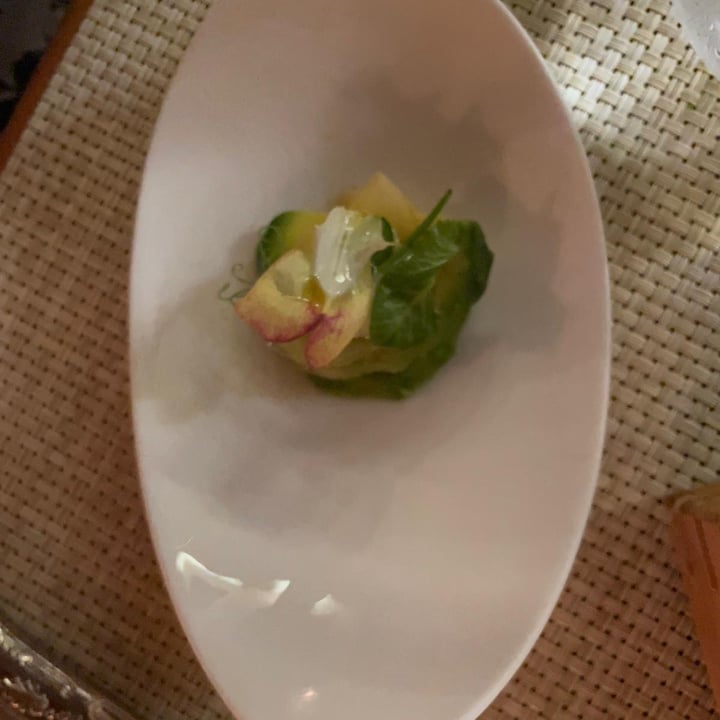 photo of Aubergine Restaurant 3 course vegan menu shared by @luckylena on  06 Mar 2022 - review