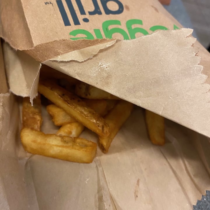 photo of Veggie Grill Large Fries shared by @janetisvegan on  02 Apr 2021 - review