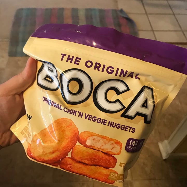 photo of BOCA Chik'n nuggets shared by @catsgoodnight on  06 Jan 2021 - review