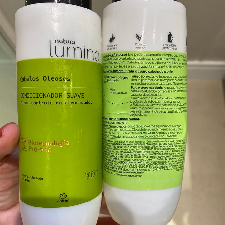 review photo of Natura Condionador cabelos oleosos shared by @leticiabrisola on 29 Apr 2022 - review