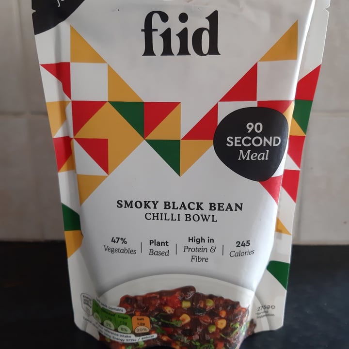 photo of Fiid Smoky Mexican black bean chilli shared by @animalfriendly on  15 Oct 2022 - review