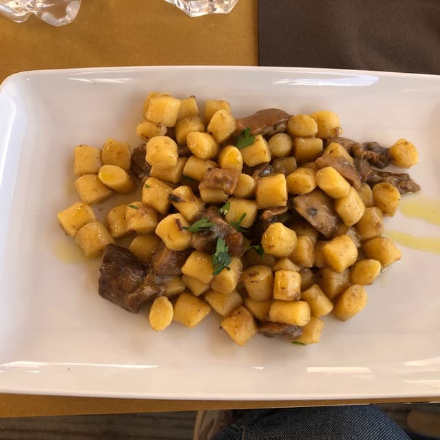 Photo of the dish “Gnocchi ai porcini”