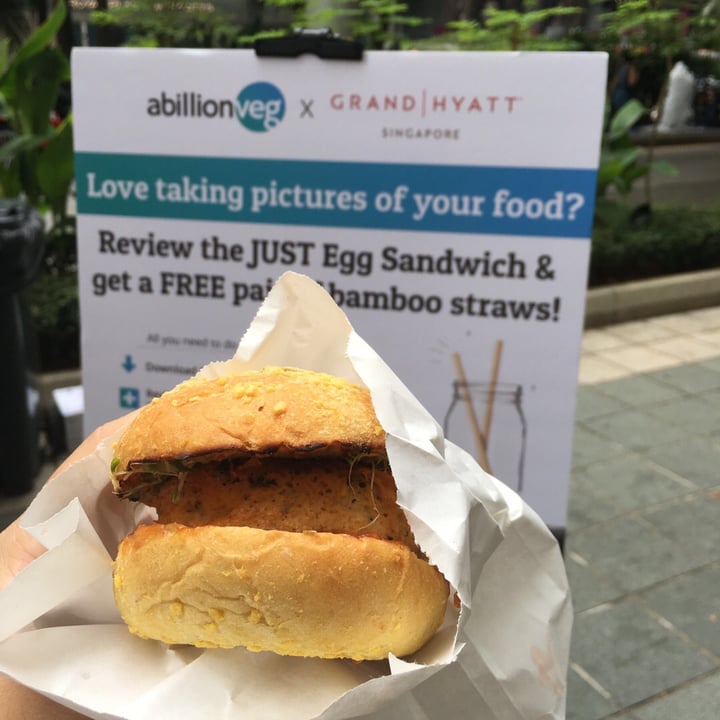 photo of Grand Hyatt Singapore JUST Egg Sandwich shared by @star on  03 Nov 2018 - review