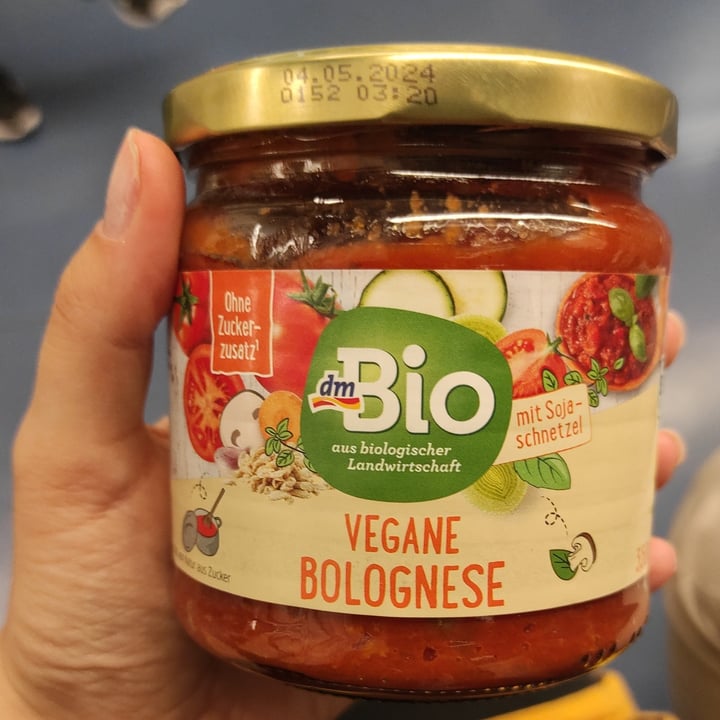 photo of dmBio Vegane Bolognese shared by @ilap on  22 Sep 2022 - review