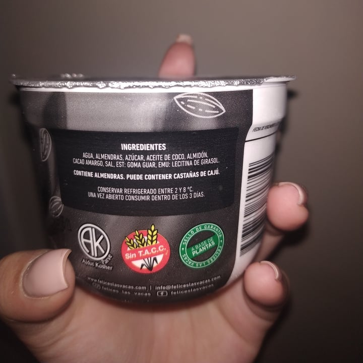photo of Felices Las Vacas Postrecito de Chocolate shared by @vegan2332 on  29 Mar 2021 - review