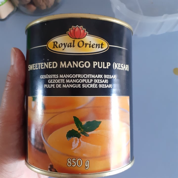 photo of Royal Orient sweetened mango pulp shared by @marinaemma on  12 Jun 2022 - review