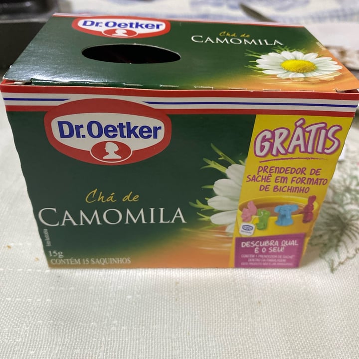 review photo of Dr. Oetker Chá De Camomila shared by @elianebtrindade on 06 May 2022 - review