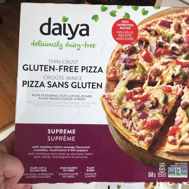 photo of Daiya Gluten Free Pizza  Cheeze shared by @chayah on  20 Jan 2021 - review