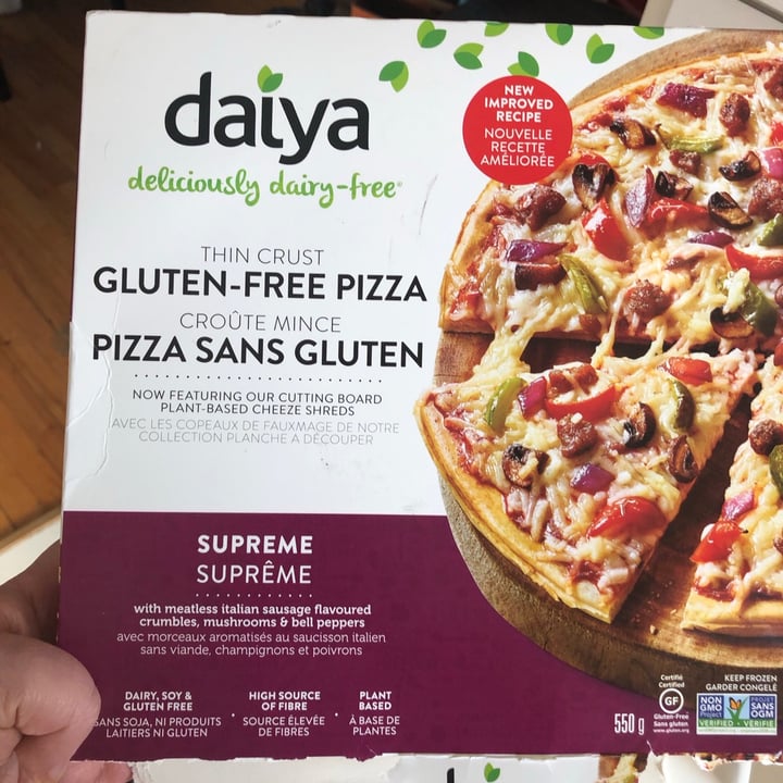 review photo of Daiya Gluten Free Pizza Cheeze shared by @chayah on 20 Jan 2021 - review