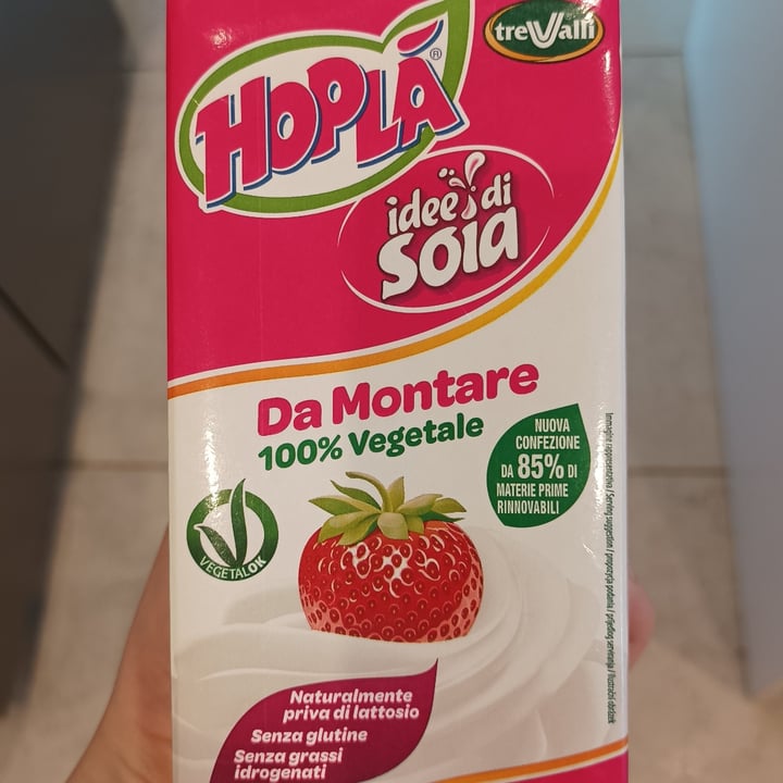 photo of Hoplà Idee di soia da montare 100% vegetale shared by @ninarossi on  19 May 2022 - review