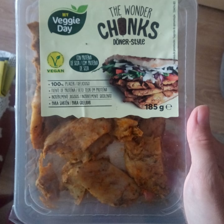 review photo of Mein Veggie Tag The Wonder Chonks Döner Style shared by @begoveg on 29 May 2022 - review