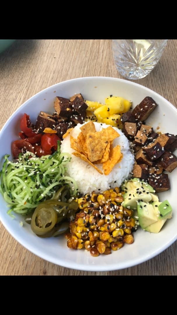 Foto del piatto “Mexican Poke (Vegan Option)”
