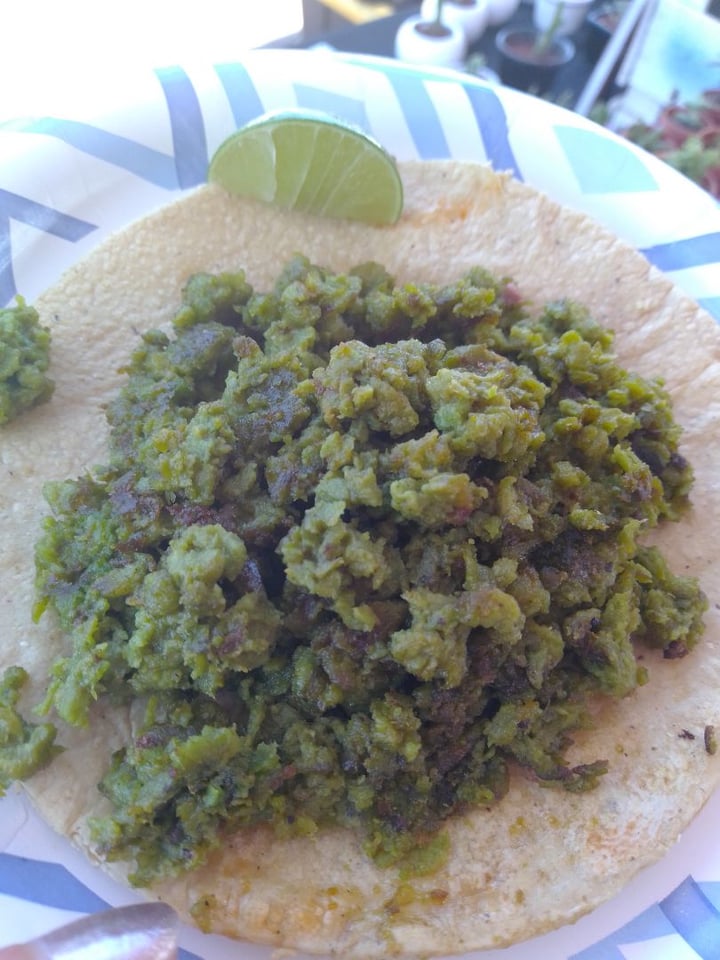photo of Don Andrés Vegan Food & Coffee Taco De Chorizo Verde shared by @advime on  16 Mar 2020 - review