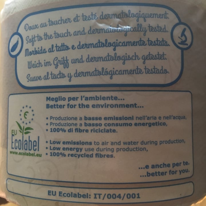 photo of Ecolabel Carta Igienica shared by @jevi on  19 Aug 2021 - review
