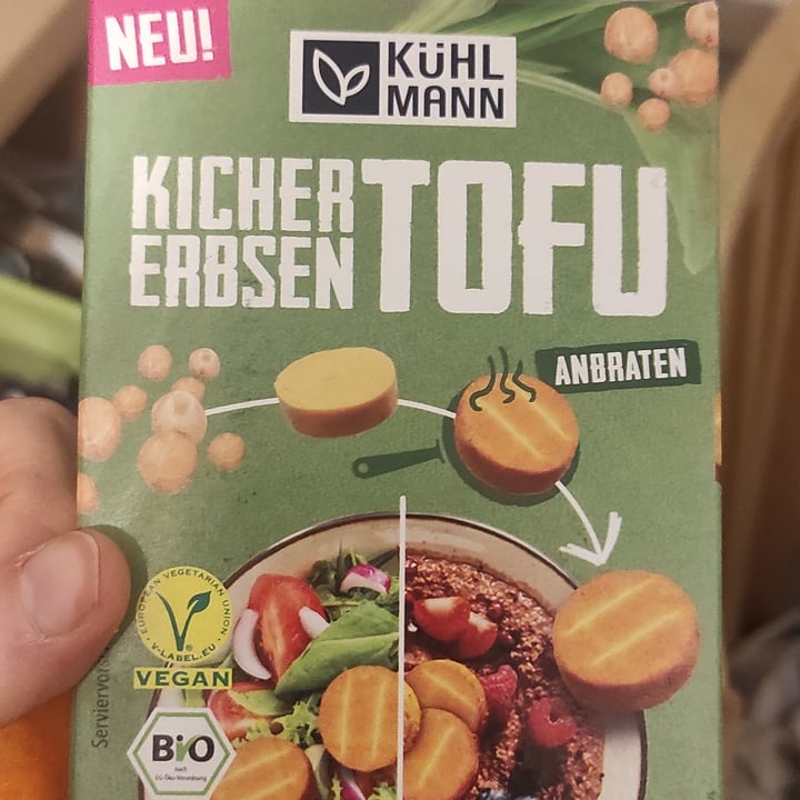 photo of Kühlmann Kichererbsen Tofu shared by @lelepolly on  24 Mar 2022 - review