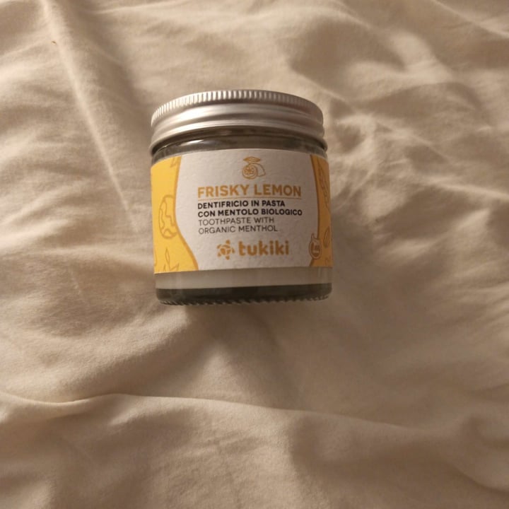 review photo of Tukiki Dentifricio frisky lemon shared by @alicasu on 16 Sep 2022 - review