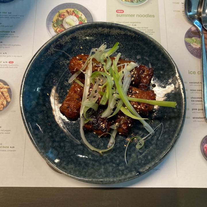 photo of wagamama Sticky Vegan ‘Ribs’ shared by @verypotato on  14 Jun 2021 - review