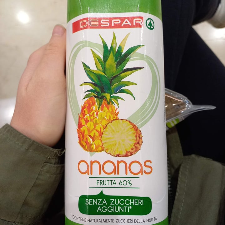 photo of Despar succo ananas shared by @ericamiglio on  21 Oct 2022 - review