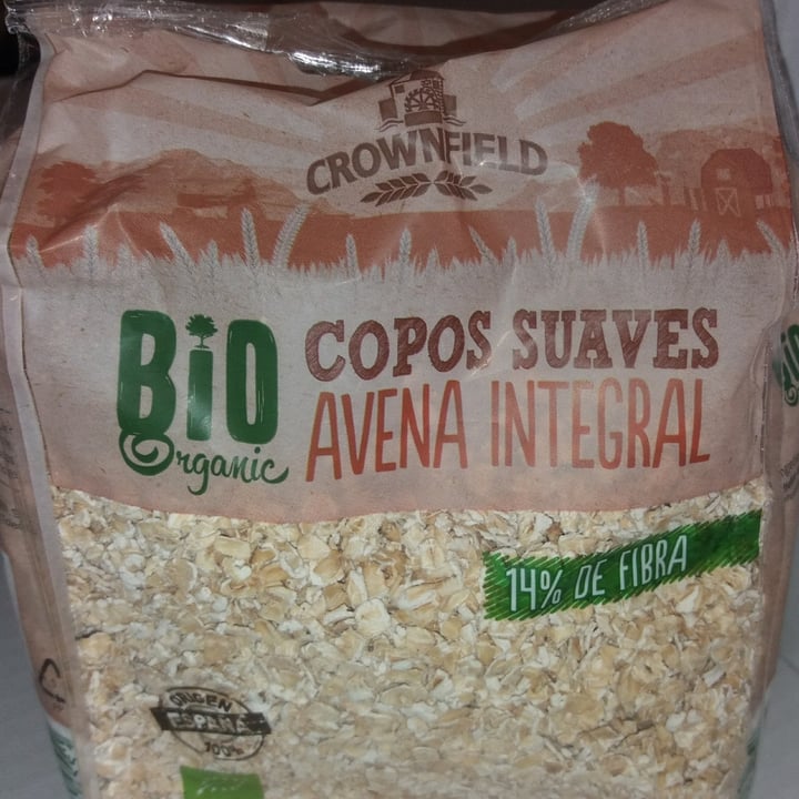 photo of Crownfield Copos suaves de avena integral bio shared by @isabeletta on  24 Aug 2020 - review