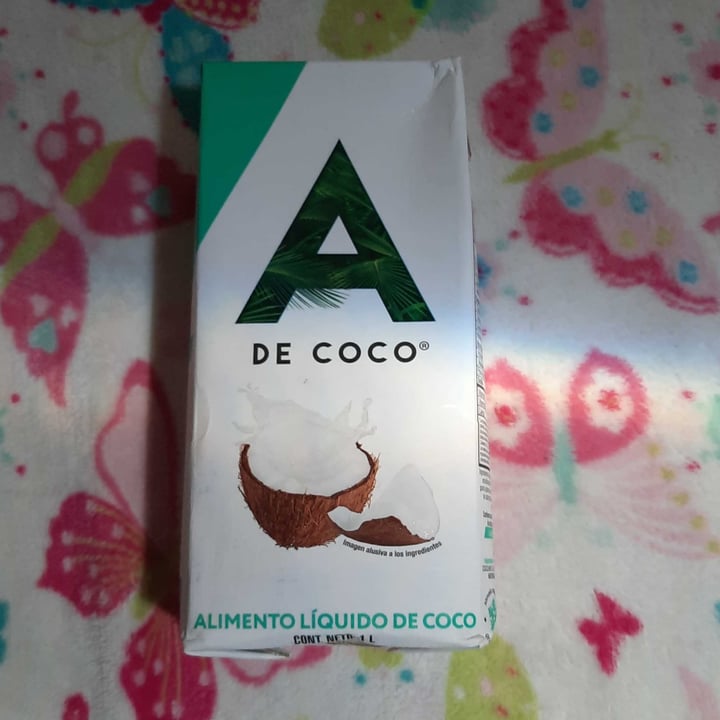 photo of A de Coco Alimento Liquido de Coco shared by @alejandr4 on  30 Jun 2022 - review