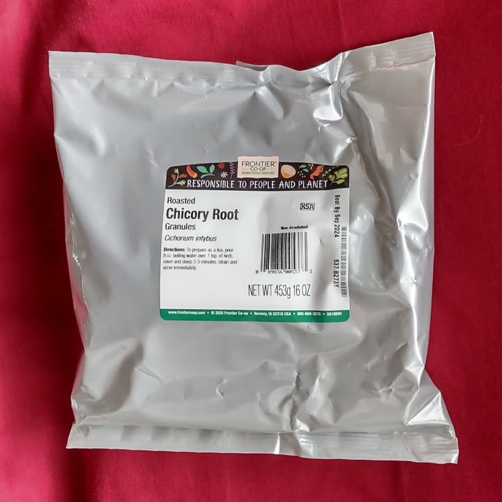 photo of Frontier co-op Chicory Root Granules shared by @levnagev on  07 Mar 2022 - review