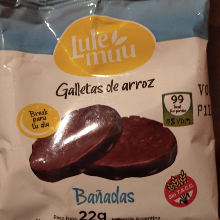 photo of Lulemuu Galletas De Arroz Bañadas shared by @vane66 on  27 Jun 2022 - review