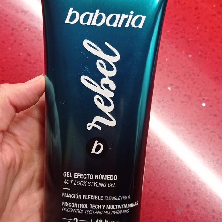 photo of Babaria Bio  Gel efecto Húmedo Rebel shared by @martalormu on  09 Jun 2021 - review