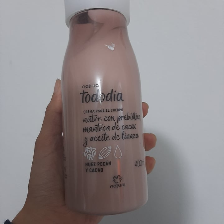 photo of Natura Crema para el cuerpo/Tododia shared by @camilexvegan on  18 Sep 2020 - review