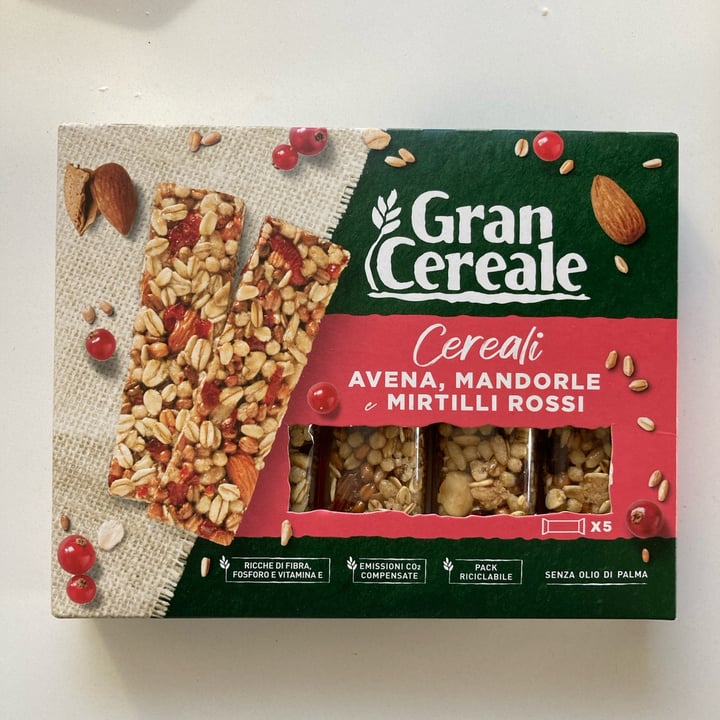 photo of Gran Cereale Mirtilli Rossi (Avena E Mandorle) shared by @gaiacavallaro on  09 Apr 2022 - review