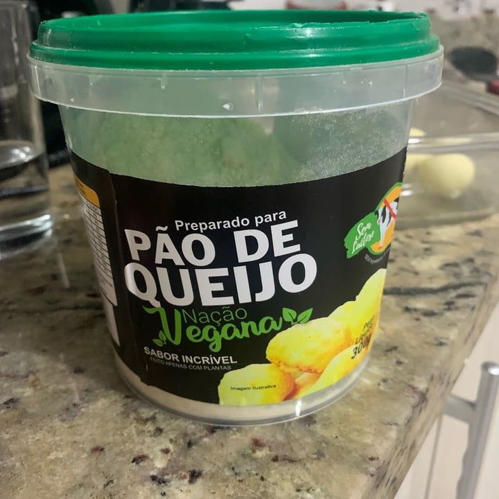 photo of nação vegana Preparado Para Pão De Queijo shared by @caiohenriquep on  04 Dec 2022 - review