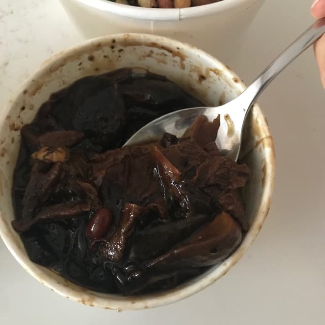 「Special: Black fungus ginger side with rice」の料理の写真
