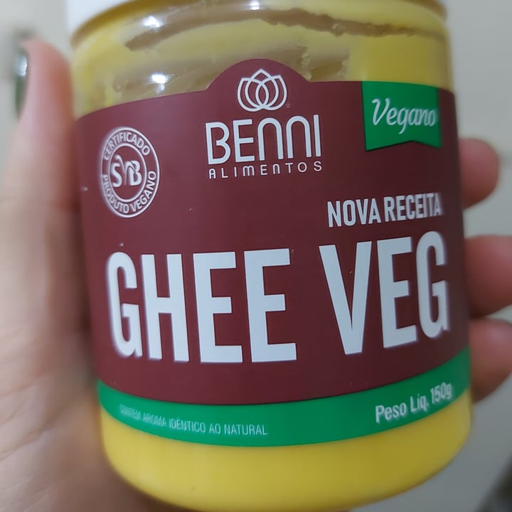 photo of Benni alimentos Ghee Veg shared by @yarabastos on  25 May 2022 - review