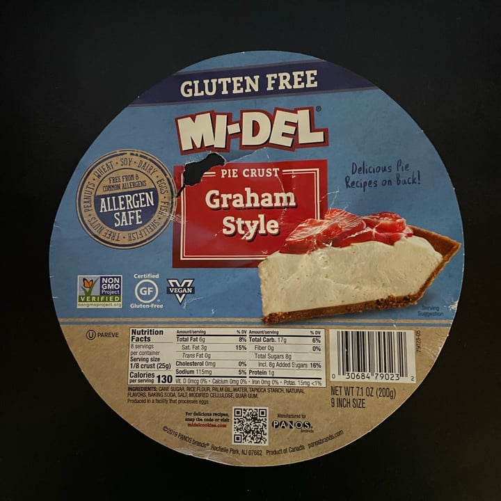 review photo of MI-DEL Pie Crust Graham Style shared by @katydidlinzy on 07 Sep 2022 - review