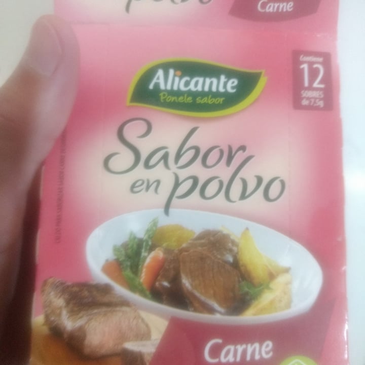 photo of Alicante Sabor en Polvo Carne shared by @moira on  12 Jan 2021 - review