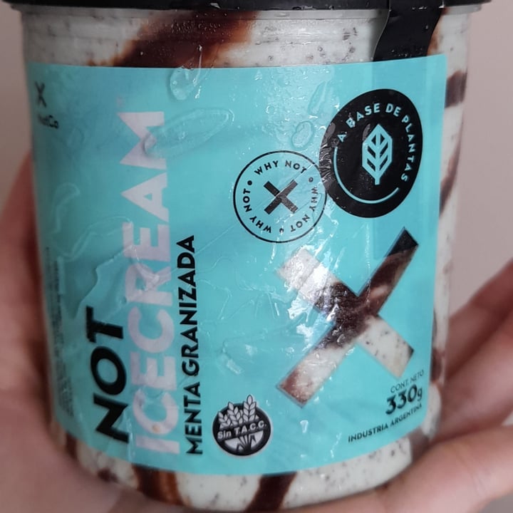 photo of NotCo Not Icecream Menta Granizada shared by @nati95 on  11 Sep 2021 - review
