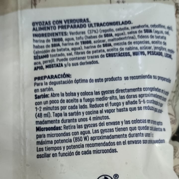 review photo of La Sirena gyozas vegetales shared by @annamasana on 24 Jul 2022 - review