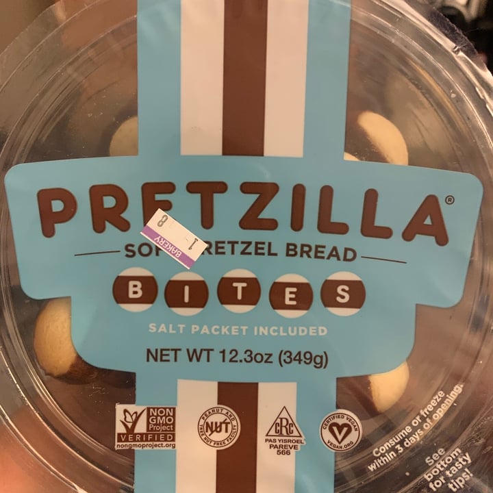 review photo of Pretzilla Bites shared by @theeffinvegan on 02 Jan 2021 - review