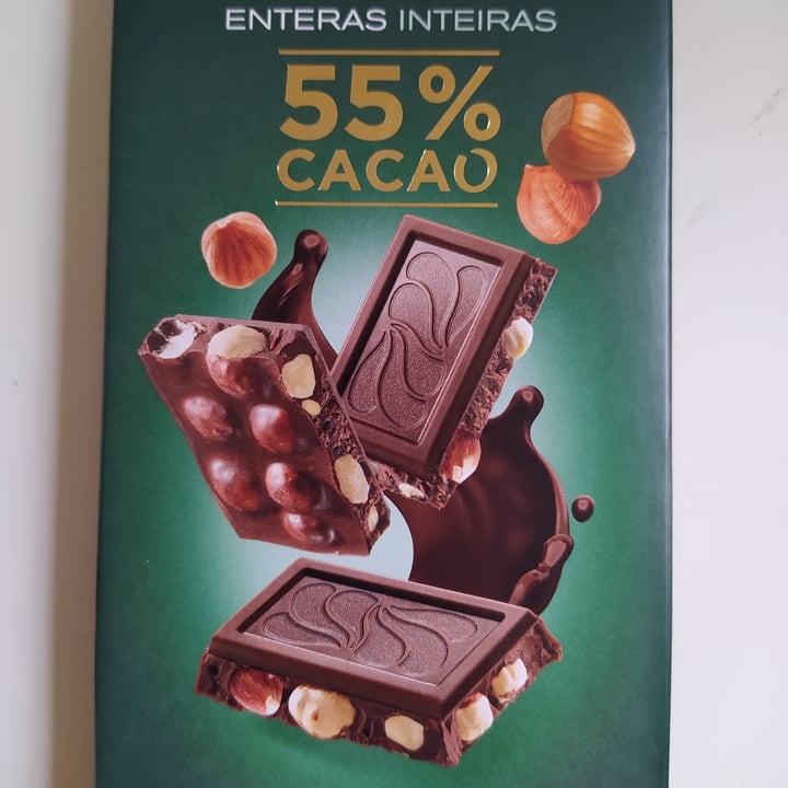 photo of Hacendado Chocolate Avellanas Enteras 55% shared by @mireieta on  25 Mar 2022 - review