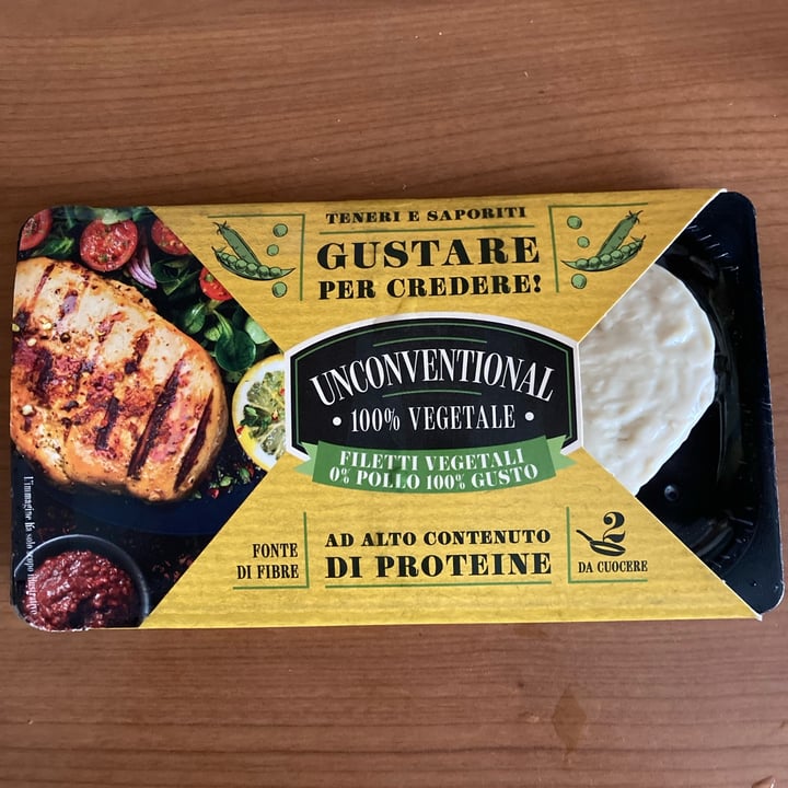 photo of Unconventional Filetti Vegetali 0% Pollo 100% Gusto - Plant Based Fillet shared by @camillag2 on  20 Oct 2022 - review
