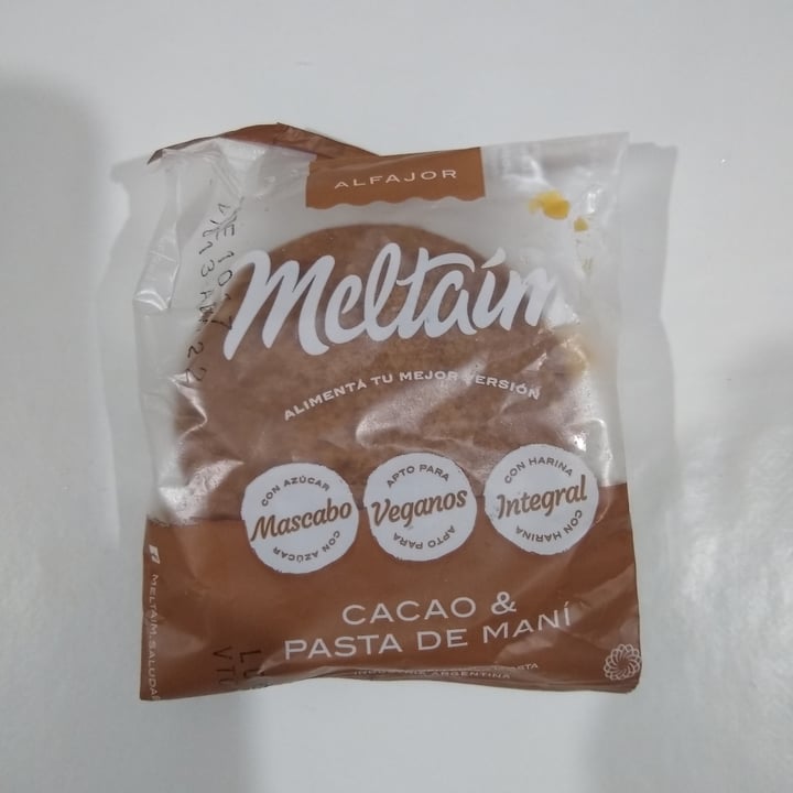 photo of Meltaím Alfajor De Cacao Y Pasta De Maní shared by @pamarg on  08 Dec 2021 - review