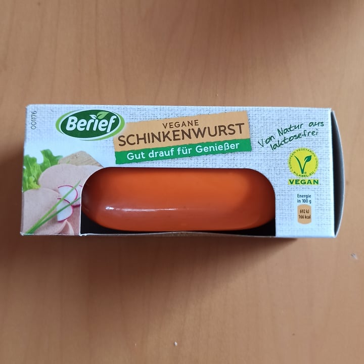 review photo of Berief Vegane Schinkenwurst (meat sausage) shared by @sandra1993 on 04 Aug 2021 - review