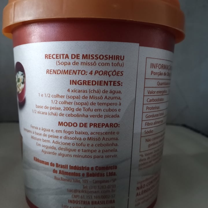 photo of Azuma Missô Massa Fermentada De Arroz E Soja shared by @maryannescraft on  25 Jul 2021 - review